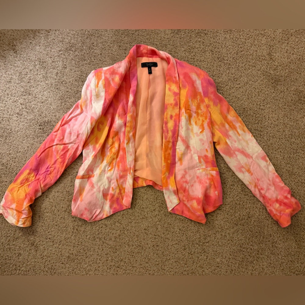 Jessica Simpson colorful blazer